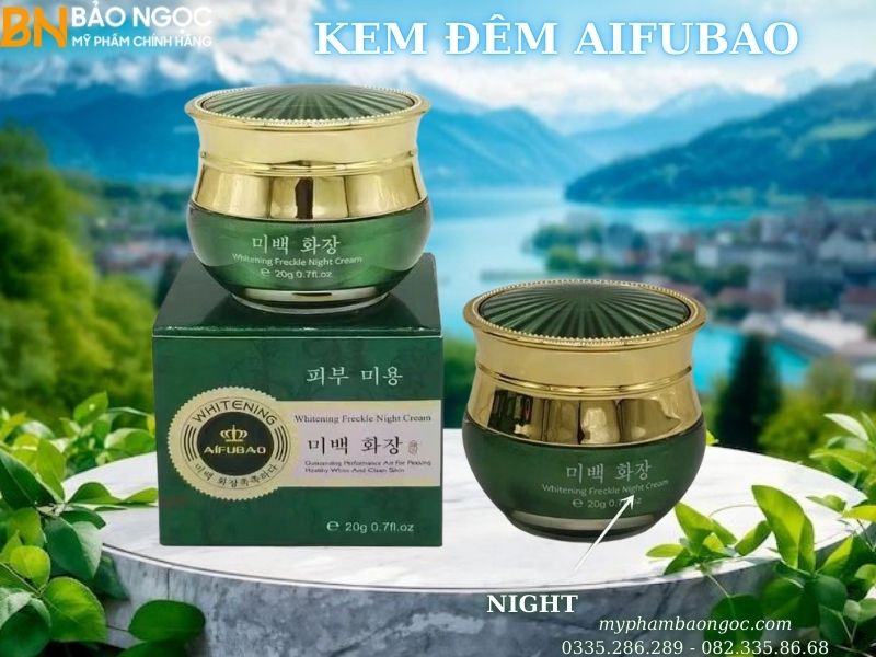 BỘ MỸ PHẨM TRỊ NÁM DƯỠNG TRẮNG DA AIFUBAO 5IN1 HÀN QUỐC
