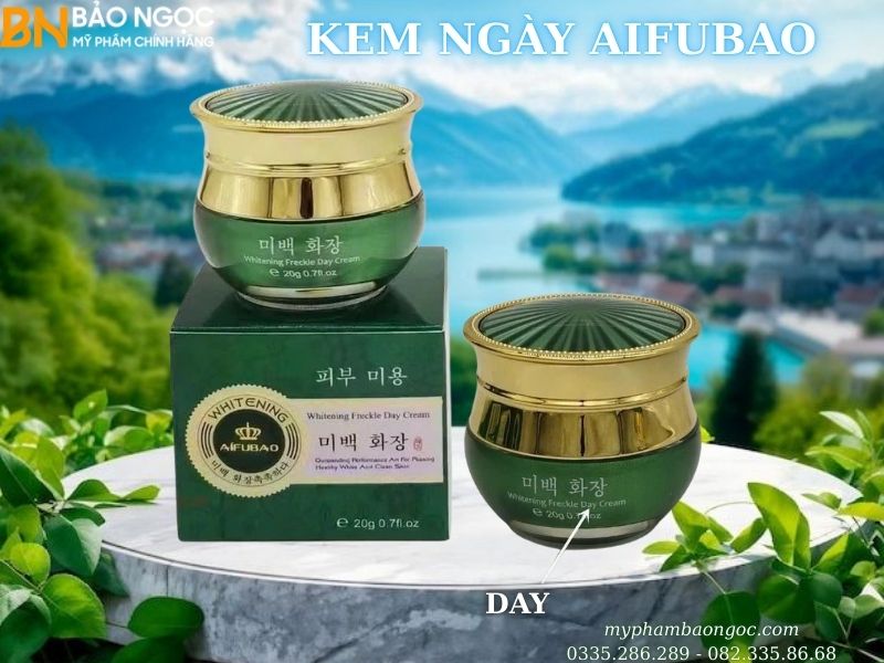 BỘ MỸ PHẨM TRỊ NÁM DƯỠNG TRẮNG DA AIFUBAO 5IN1 HÀN QUỐC
