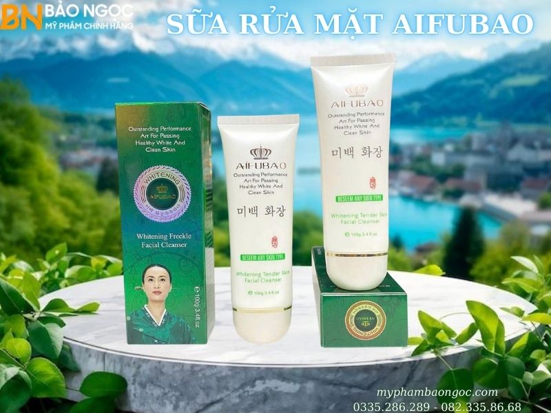 BỘ MỸ PHẨM TRỊ NÁM DƯỠNG TRẮNG DA AIFUBAO 5IN1 HÀN QUỐC