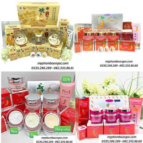 Trị nám tại nhà bằng Mỹ phẩm nhân sâm Hàn Quốc