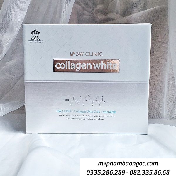 collagen3w dưỡng trắng da hàn quốc