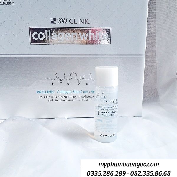 bộ dưỡng da 3w clinic đỏ