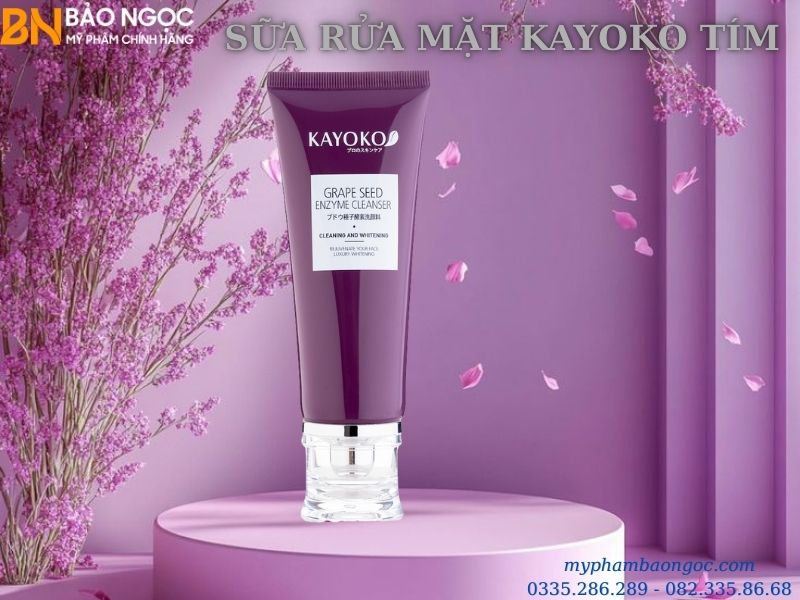 BỘ MỸ PHẨM KAYOKO TÍM 5IN1 TRỊ NÁM TÀN NHANG DƯỠNG TRẮNG DA