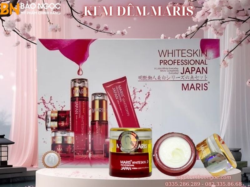 BỘ MỸ PHẨM NHẬT BẢN TRỊ NÁM TÀN NHANG DƯỠNG TRẮNG DA MARIS