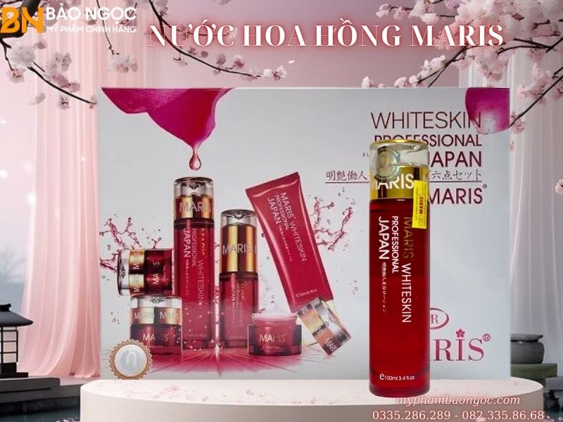 BỘ MỸ PHẨM NHẬT BẢN TRỊ NÁM TÀN NHANG DƯỠNG TRẮNG DA MARIS