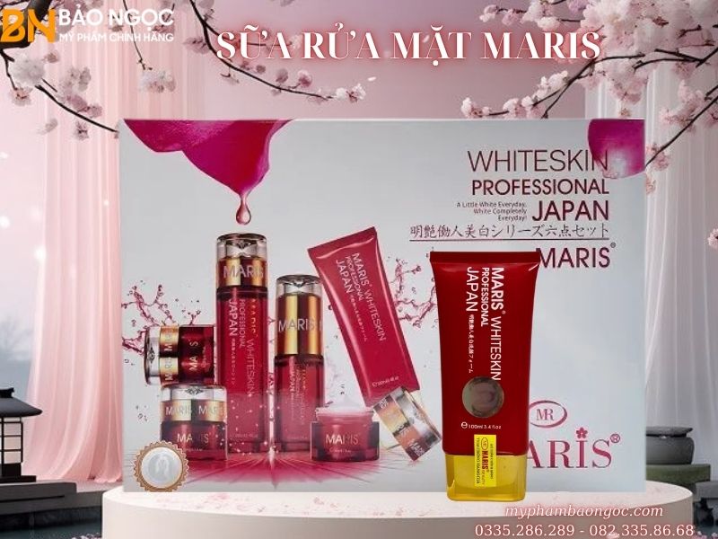 BỘ MỸ PHẨM NHẬT BẢN TRỊ NÁM TÀN NHANG DƯỠNG TRẮNG DA MARIS