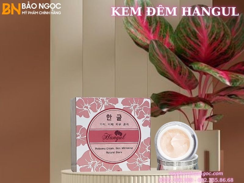 BỘ MỸ PHẨM TRỊ NÁM DƯỠNG TRẮNG DA HANGUL 6IN1 HÀN QUỐC