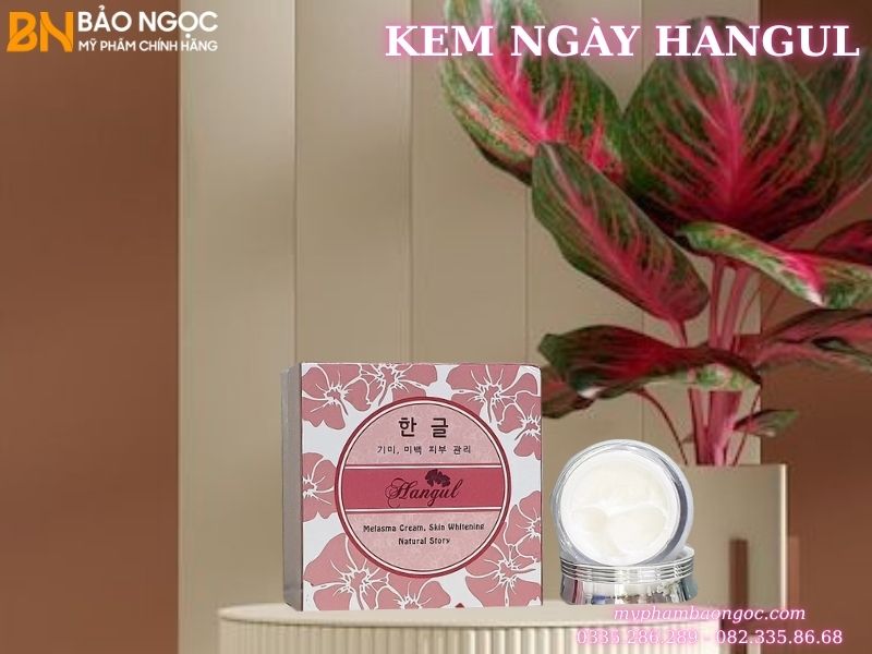 BỘ MỸ PHẨM TRỊ NÁM DƯỠNG TRẮNG DA HANGUL 6IN1 HÀN QUỐC