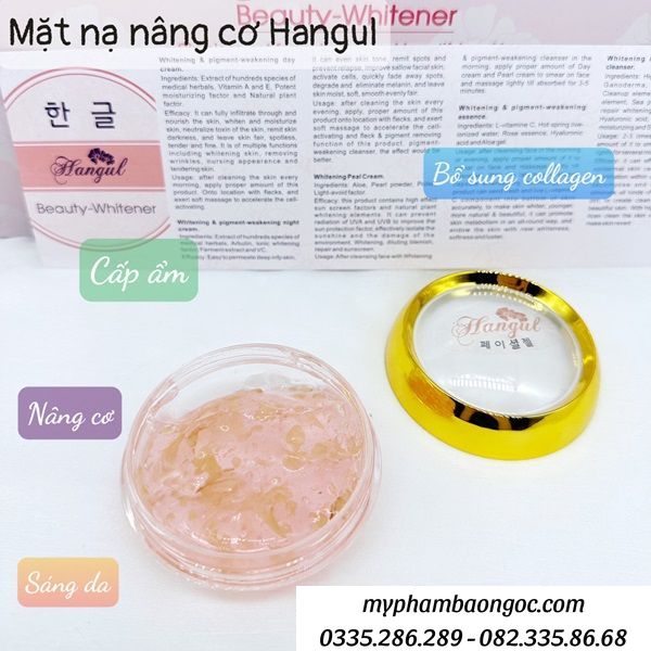 mặt nạ nâng cơ hangul