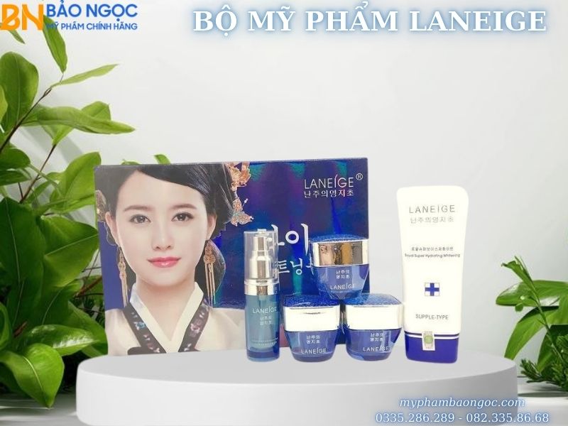 BỘ MỸ PHẨM TRỊ NÁM TÀN NHANG DƯỠNG TRẮNG DA LANEIGE HÀN QUỐC