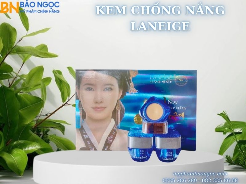 BỘ MỸ PHẨM TRỊ NÁM TÀN NHANG DƯỠNG TRẮNG DA LANEIGE HÀN QUỐC