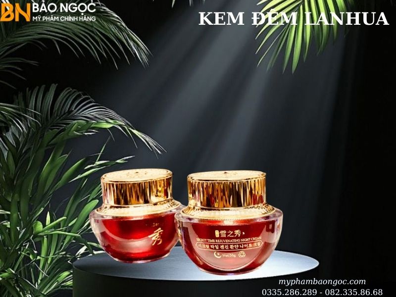 BỘ MỸ PHẨM LANHUA 7IN1 TRỊ NÁM TÀN NHANG DƯỠNG TRẮNG DA