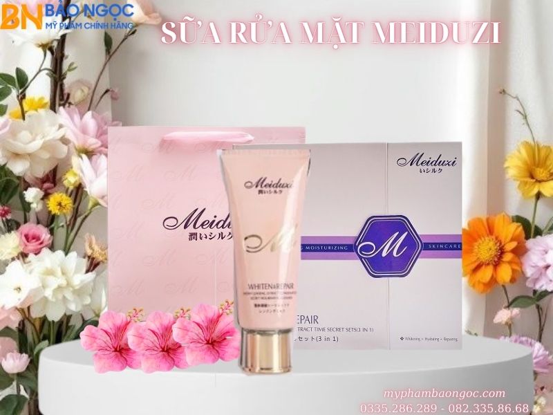 BỘ MỸ PHẨM MEIDUZI TRỊ NÁM TÀN NHANG DƯỠNG TRẮNG DA NHẬT BẢN