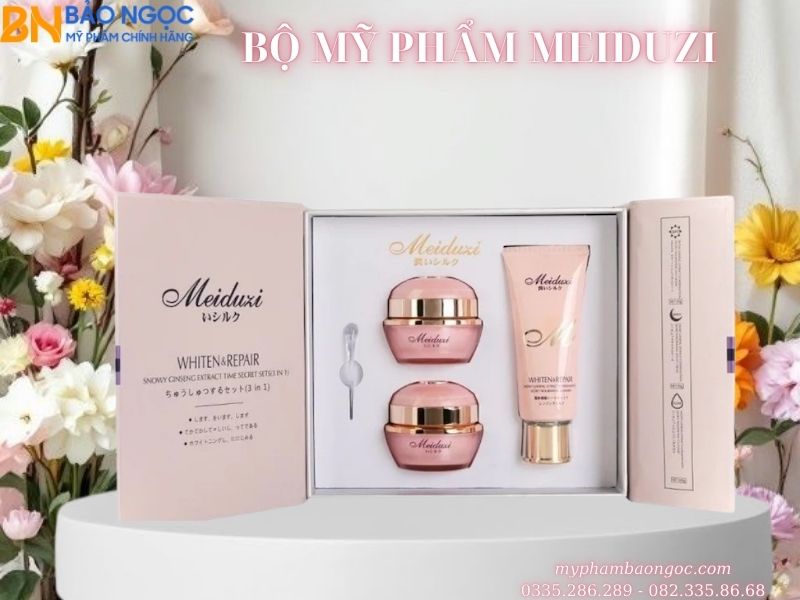 BỘ MỸ PHẨM MEIDUZI TRỊ NÁM TÀN NHANG DƯỠNG TRẮNG DA NHẬT BẢN