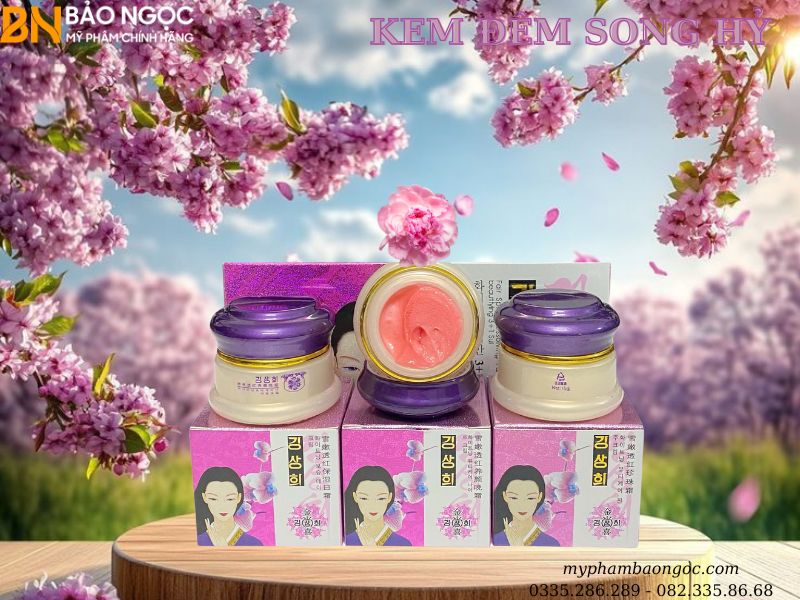 BỘ MỸ PHẨM DƯỠNG TRẮNG DA MỜ NÁM SONG HỶ 4IN1 HÀN QUỐC