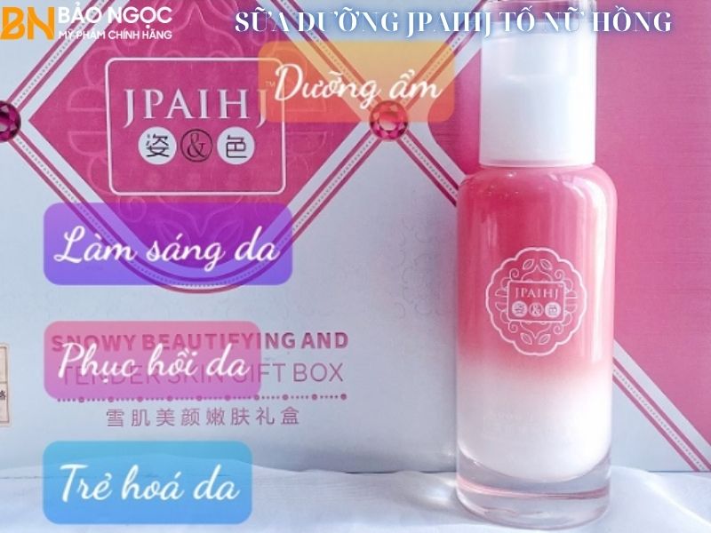 BỘ MỸ PHẨM JPAIHJ TỐ NỮ HỒNG 5IN1 MỜ NÁM TÀN NHANG TRẮNG DA