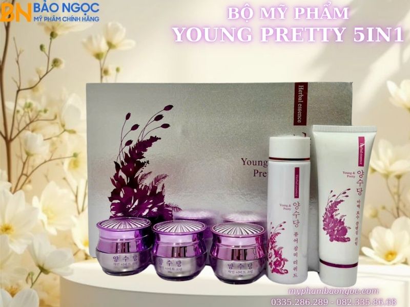 BỘ MỸ PHẨM TRỊ NÁM TÀN NHANG TRẮNG DA YOUNG PRETTY HÀN QUỐC