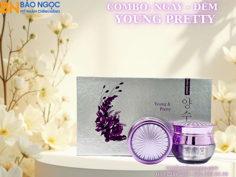 BỘ MỸ PHẨM TRỊ NÁM TÀN NHANG TRẮNG DA YOUNG PRETTY HÀN QUỐC