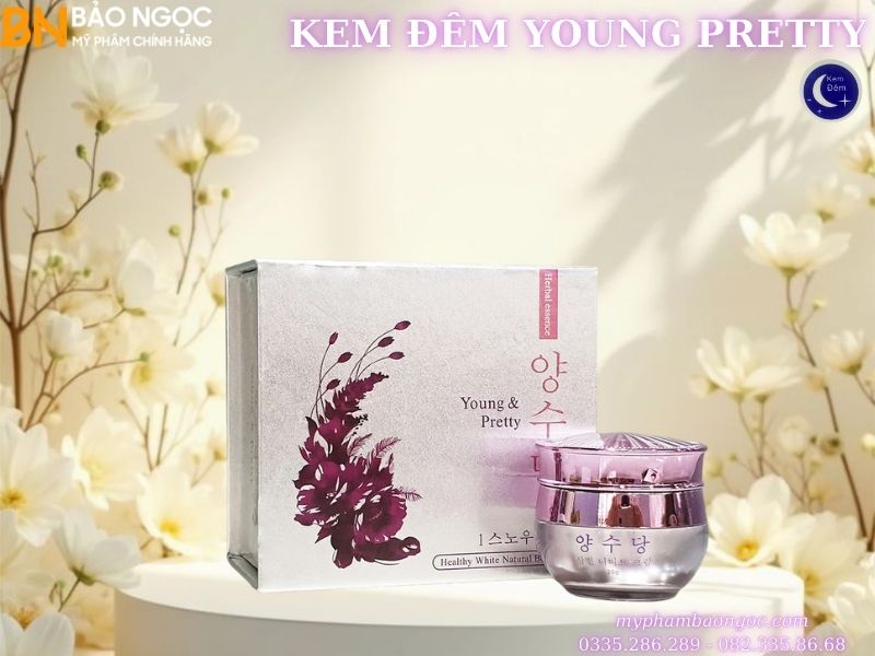 BỘ MỸ PHẨM TRỊ NÁM TÀN NHANG TRẮNG DA YOUNG PRETTY HÀN QUỐC