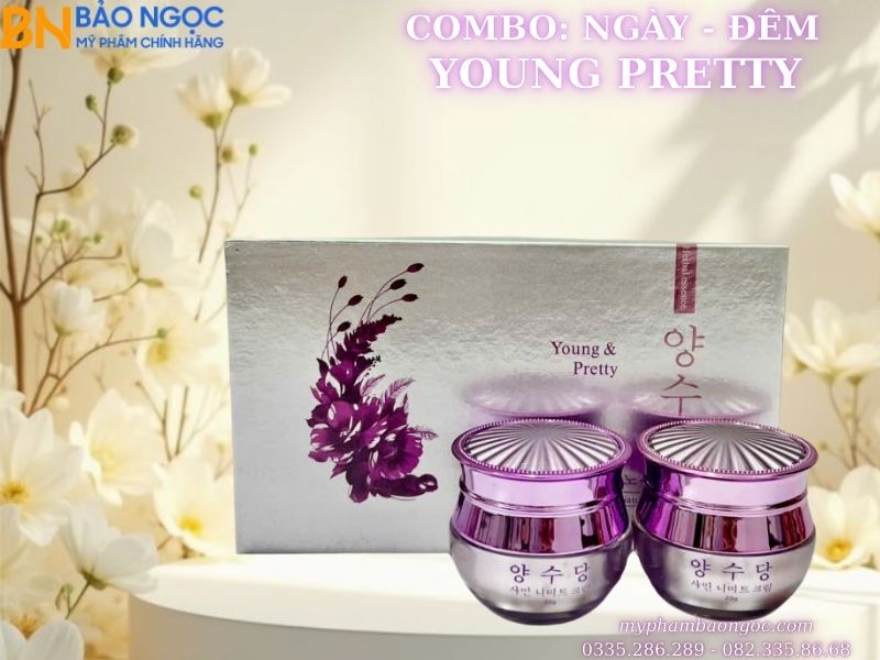 BỘ MỸ PHẨM TRỊ NÁM TÀN NHANG TRẮNG DA YOUNG PRETTY HÀN QUỐC
