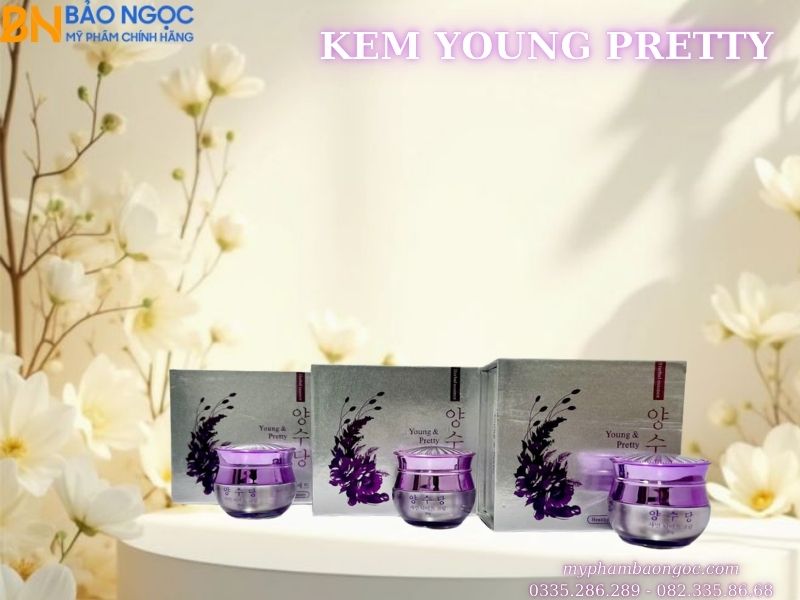 BỘ MỸ PHẨM TRỊ NÁM TÀN NHANG TRẮNG DA YOUNG PRETTY HÀN QUỐC