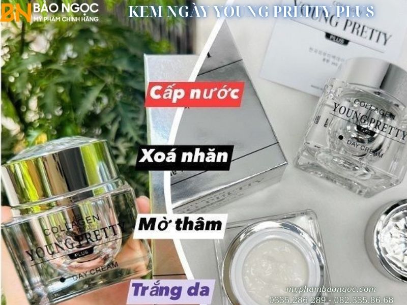 BỘ MỸ PHẨM TRỊ NÁM TRẮNG DA COLLAGEN YOUNG PRETTY PLUS