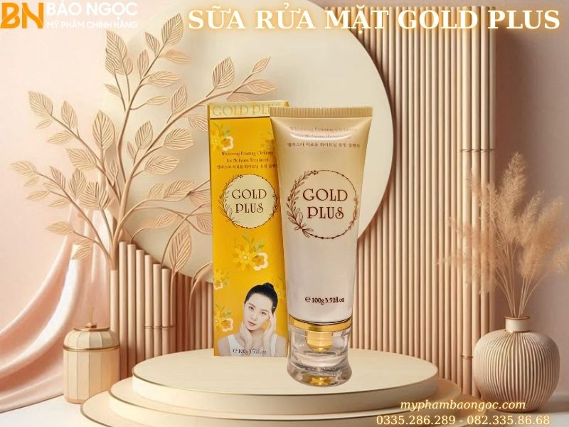 BỘ MỸ PHẨM TRỊ NÁM DƯỠNG TRẮNG DA GOLD PLUS 4IN1 HÀN QUỐC