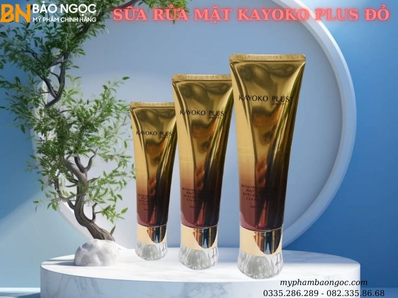 BỘ MỸ PHẨM NHẬT BẢN KAYOKO PLUS ĐỎ  TRỊ NÁM DƯỠNG TRẮNG DA