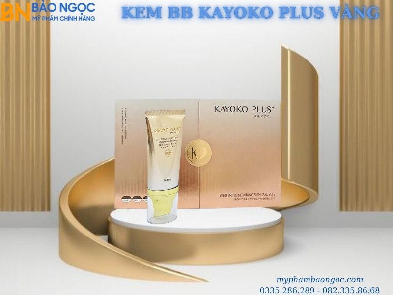 BỘ MỸ PHẨM KAYOKO PLUS VÀNG&nbsp;NHẬT BẢN TRỊ NÁM DƯỠNG TRẮNG DA