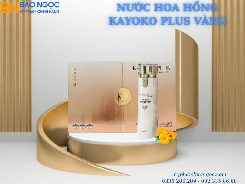 BỘ MỸ PHẨM KAYOKO PLUS VÀNG&nbsp;NHẬT BẢN TRỊ NÁM DƯỠNG TRẮNG DA