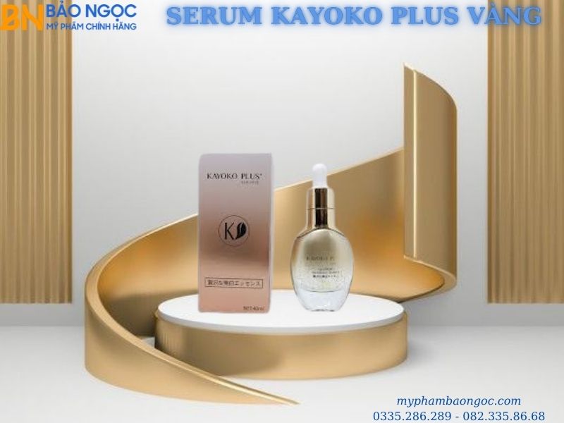 BỘ MỸ PHẨM KAYOKO PLUS VÀNG&nbsp;NHẬT BẢN TRỊ NÁM DƯỠNG TRẮNG DA