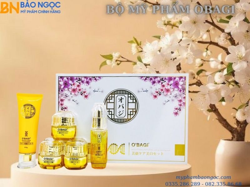 BỘ MỸ PHẨM OBAGI 5IN1 NHẬT BẢN  TRỊ NÁM TRẮNG DA HIỆU QUẢ