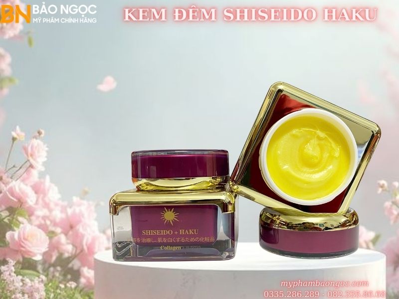 BỘ MỸ PHẨM TRỊ NÁM DƯỠNG TRẮNG DA SHISEIDO HAKU NHẬT BẢN