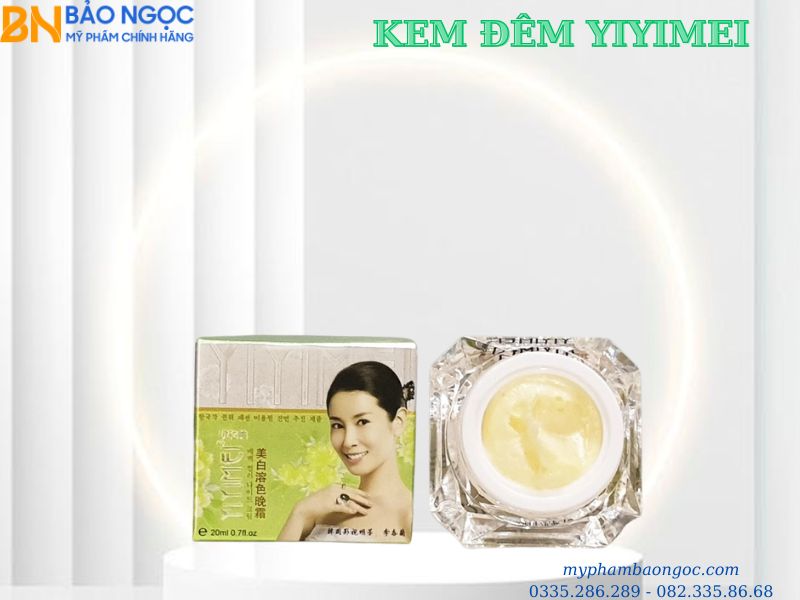 BỘ MỸ PHẨM TRỊ NÁM TÀN NHANG DƯỠNG TRẮNG DA YIYIMEI 5IN1