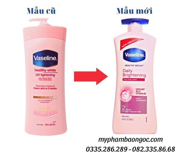dưỡng thể Vaseline Mỹ