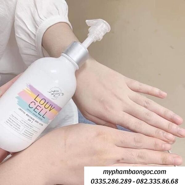 SỮA DƯỠNG THỂ TRẮNG DA BODY LOUV CELL 250ML HÀN QUỐC