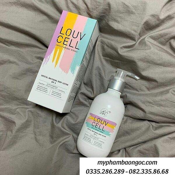 SỮA DƯỠNG THỂ TRẮNG DA BODY LOUV CELL 250ML HÀN QUỐC