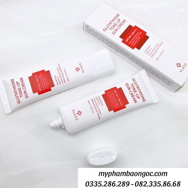 KEM CHỐNG NẮNG ALGEO GLUTATHIONE TONE UP SUN-CREAM HÀN QUỐC