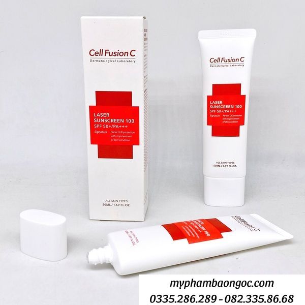 Kem chống nắng Cell Fusion C chính hãng