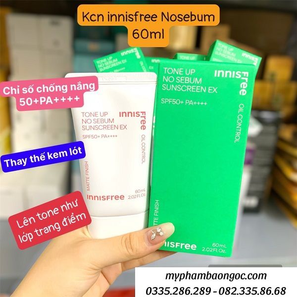 Công dụng Kem chống nắng Innisfree nosebum