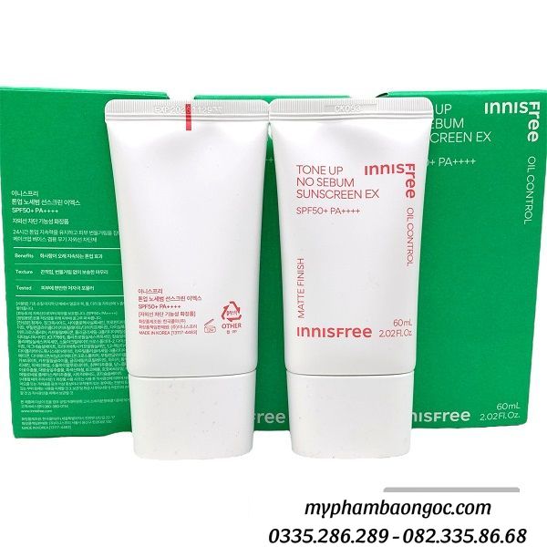 Kem chống nắng Innisfree nosebum Hàn Quốc
