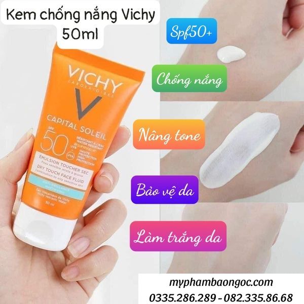 Công dụng Kem chống nắng Vichyer