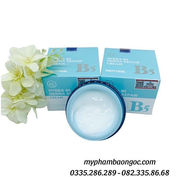 KEM DƯỠNG PRETTYSKIN B5 HYDRA DERMA REPAIR CREAM HÀN QUỐC