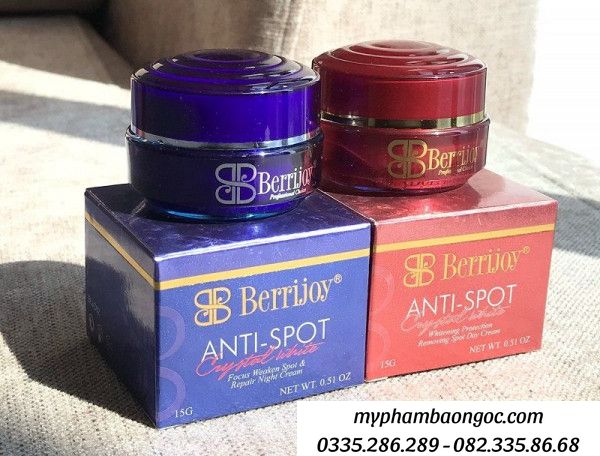 BỘ KEM DƯỠNG TRẮNG TRỊ NÁM BERRIJOY CAO CẤP