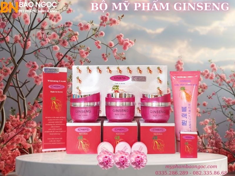 KEM HỒNG SÂM&nbsp;GINSENG HÀN QUỐC TRỊ NÁM&nbsp; DƯỠNG TRẮNG DA