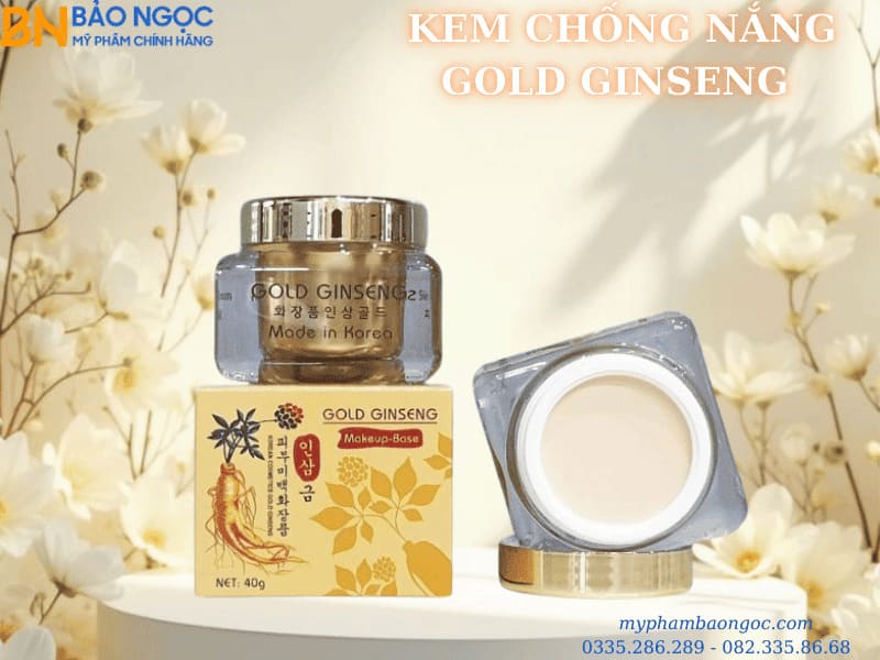 KEM NHÂN SÂM TRỊ NÁM DƯỠNG TRẮNG DA GOLD GINSENG HÀN QUỐC