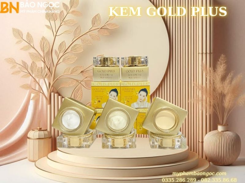 KEM TRỊ NÁM TÀN NHANG DƯỠNG TRẮNG DA GOLD PLUS HÀN QUỐC&nbsp;