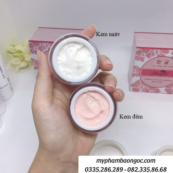 bộ kem trị nám tàn nhang hangul