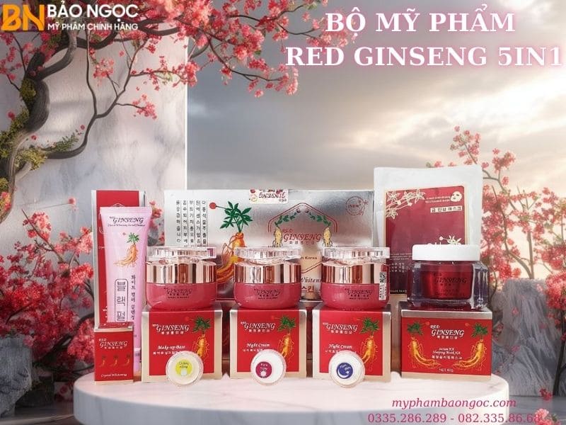 Bộ kem sâm đỏ hàn quốc