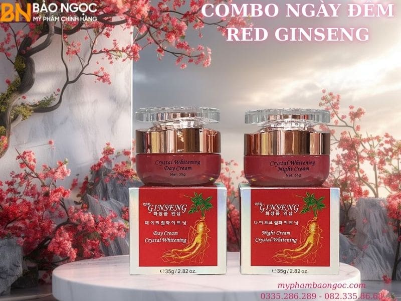 Combo ngày đêm Red Ginseng